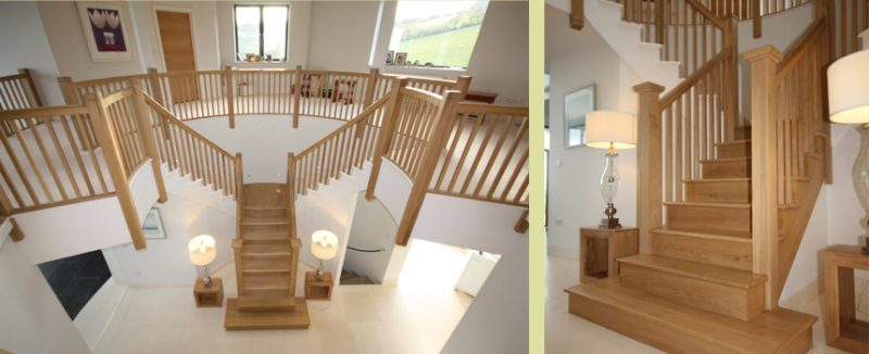 wooden staircases