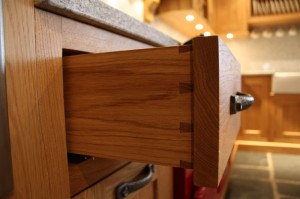 Handmade kitchen drawers