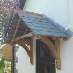 Bespoke hand made porch