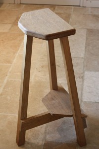 Handmade bar stool