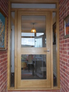 Handmade front door